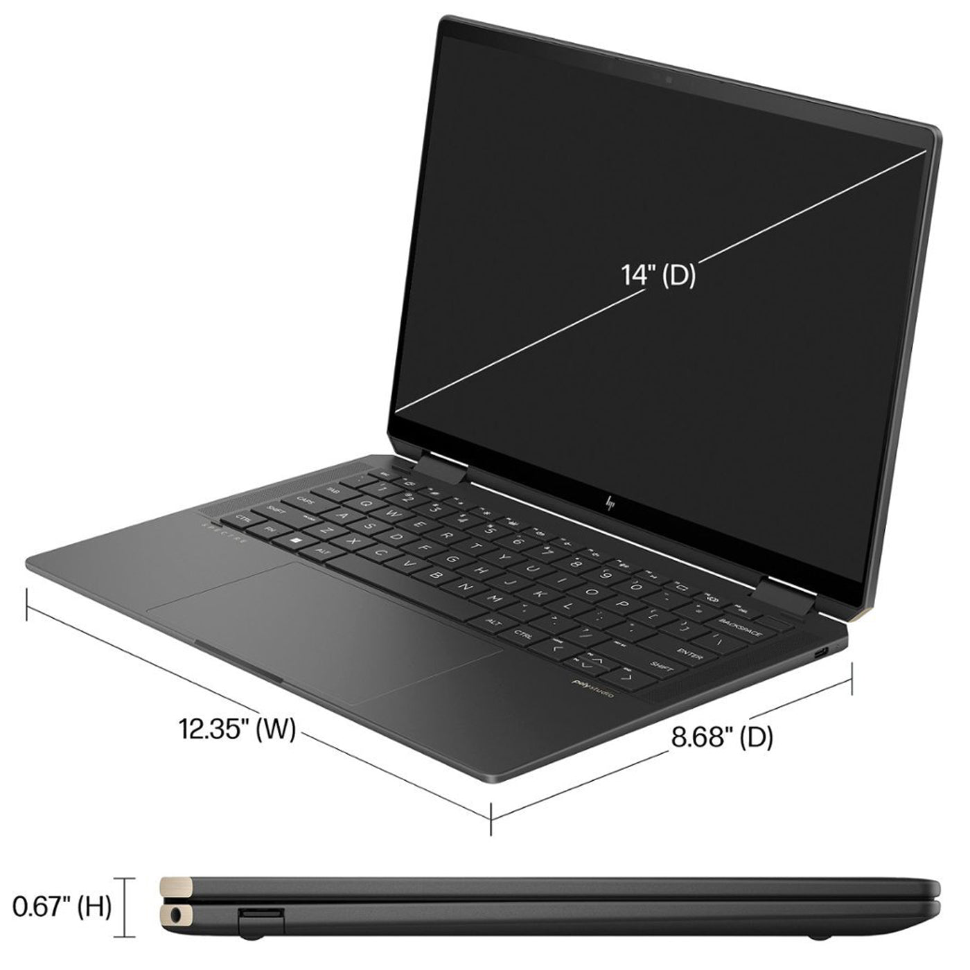 HP Spectre 2-in-1 Laptop, 14 HP Spectre 2-in-1 Laptop, 14